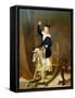 The Young Huntsman-George Chinnery-Framed Stretched Canvas