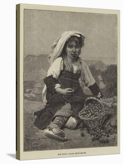 The Young Italian Fruit-Seller-null-Stretched Canvas