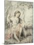 The Young John the Baptist with the Lamb in a Rocky Landscape-Bartolome Esteban Murillo-Mounted Giclee Print