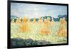 The Young Ladies of Giverny, Sun Effect, 1894-Claude Monet-Framed Giclee Print