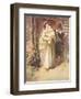 The Young Lady Stood Fuuly Revealed-Hugh Thomson-Framed Giclee Print