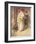 The Young Lady Stood Fuuly Revealed-Hugh Thomson-Framed Giclee Print