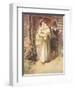 The Young Lady Stood Fuuly Revealed-Hugh Thomson-Framed Giclee Print