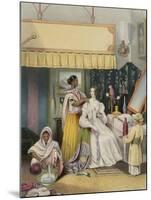 The Young Ladys Toilet, Plate 2 from Anglo Indians, Engraved by J. Bouvier, c.1842-William Tayler-Mounted Giclee Print