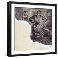 The Young Ludwig Van Beethoven-Pat Nicolle-Framed Giclee Print