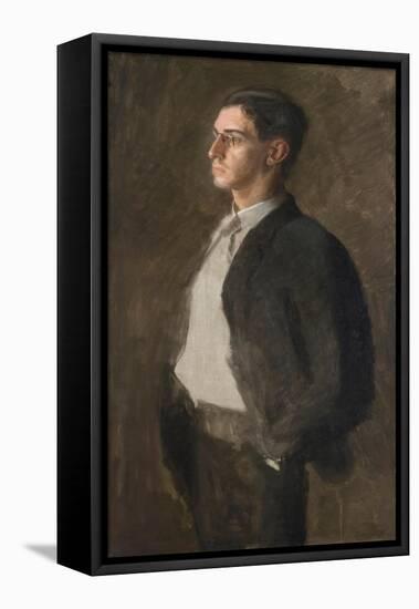 The Young Man (Portrait of Kern Dodge) C.1898-1902 (Oil on Canvas)-Thomas Cowperthwait Eakins-Framed Stretched Canvas