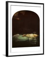 The Young Martyr, 1855-Paul Delaroche-Framed Art Print