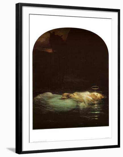 The Young Martyr, 1855-Paul Delaroche-Framed Art Print