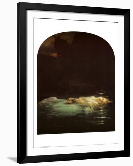 The Young Martyr, 1855-Paul Delaroche-Framed Art Print