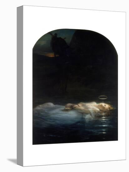 The Young Martyr, 1855-Paul Delaroche-Stretched Canvas