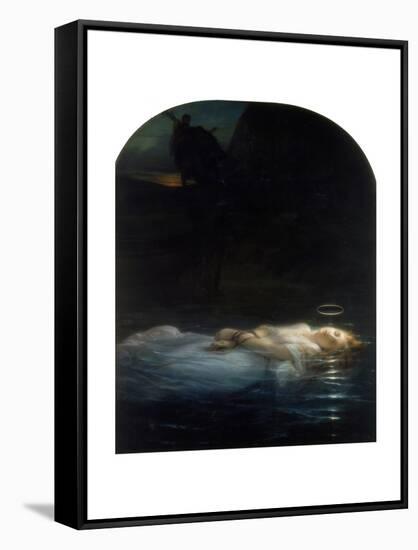 The Young Martyr, 1855-Paul Delaroche-Framed Stretched Canvas
