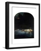 The Young Martyr, 1855-Paul Delaroche-Framed Premium Giclee Print