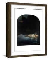 The Young Martyr, 1855-Paul Delaroche-Framed Giclee Print