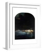 The Young Martyr, 1855-Paul Delaroche-Framed Giclee Print