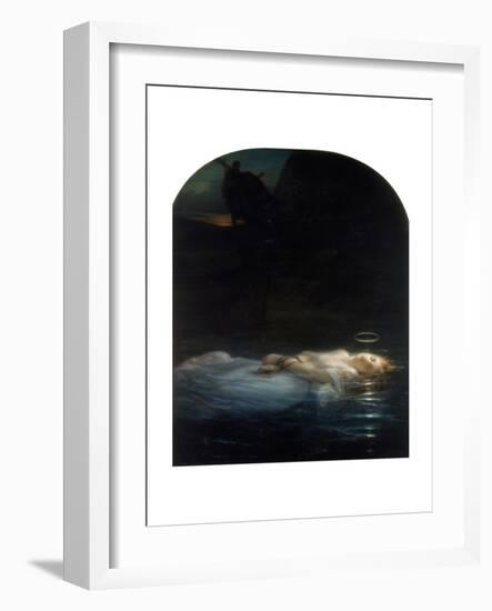 The Young Martyr, 1855-Paul Delaroche-Framed Giclee Print