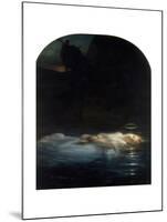 The Young Martyr, 1855-Paul Delaroche-Mounted Giclee Print