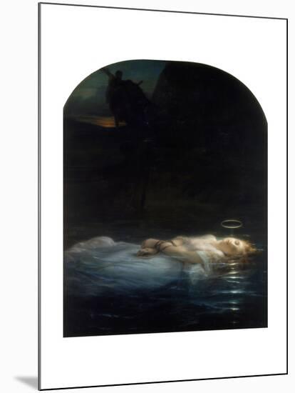 The Young Martyr, 1855-Paul Delaroche-Mounted Giclee Print