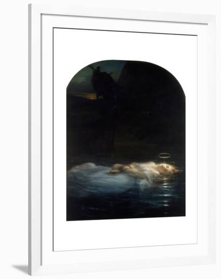 The Young Martyr, 1855-Paul Delaroche-Framed Giclee Print