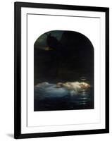The Young Martyr, 1855-Paul Delaroche-Framed Giclee Print