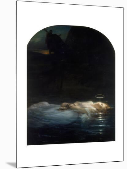 The Young Martyr, 1855-Paul Delaroche-Mounted Giclee Print