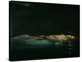 The Young Martyr, 1855-Hippolyte Delaroche-Stretched Canvas