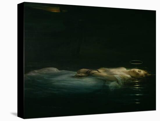 The Young Martyr, 1855-Hippolyte Delaroche-Stretched Canvas
