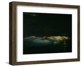 The Young Martyr, 1855-Hippolyte Delaroche-Framed Premium Giclee Print