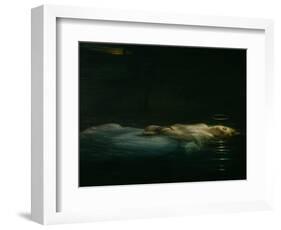 The Young Martyr, 1855-Hippolyte Delaroche-Framed Premium Giclee Print