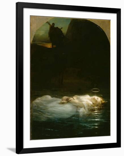 The Young Martyr (La Jeune Martyre), 1855-null-Framed Giclee Print
