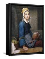 The Young Milk Maid-Deschanger, after Hublin O.-Framed Stretched Canvas