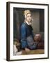 The Young Milk Maid-Deschanger, after Hublin O.-Framed Giclee Print