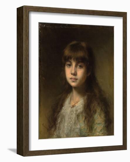 The Young Model-Alexei Alexevich Harlamoff-Framed Giclee Print