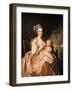 The Young Mother, circa 1770-80-Jean Laurent Mosnier-Framed Giclee Print