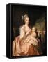 The Young Mother, circa 1770-80-Jean Laurent Mosnier-Framed Stretched Canvas