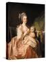 The Young Mother, circa 1770-80-Jean Laurent Mosnier-Stretched Canvas