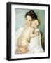 The Young Mother-Mary Cassatt-Framed Giclee Print