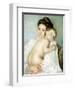 The Young Mother-Mary Cassatt-Framed Giclee Print