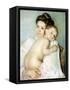 The Young Mother-Mary Cassatt-Framed Stretched Canvas