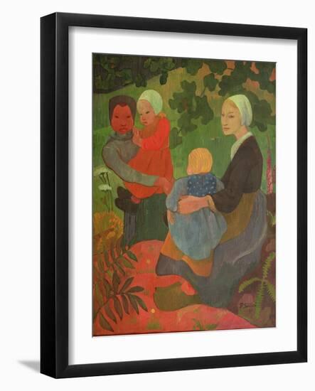 The Young Mothers, 1891-Paul Serusier-Framed Giclee Print