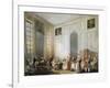 The Young Mozart at the Clavichord at the House of Prince Conti-Michel Barthélémy Ollivier-Framed Art Print