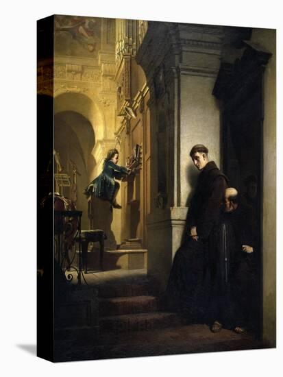 The Young Mozart-Heinrich Lossow-Stretched Canvas