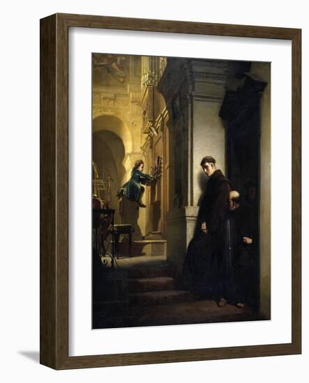 The Young Mozart-Heinrich Lossow-Framed Giclee Print