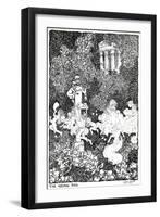 The Young Pan - Stage One, C1920-W Heath Robinson-Framed Giclee Print