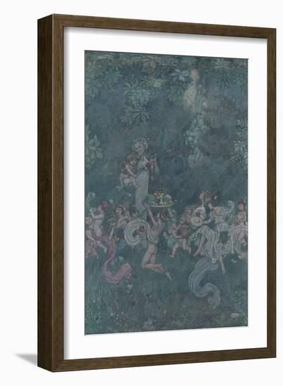 The Young Pan - Stage Six, C1920-Percy Bradshaw-Framed Giclee Print