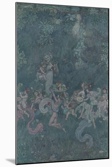 The Young Pan - Stage Six, C1920-Percy Bradshaw-Mounted Giclee Print