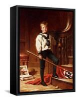 The Young Patriot, 1892-John Brett-Framed Stretched Canvas