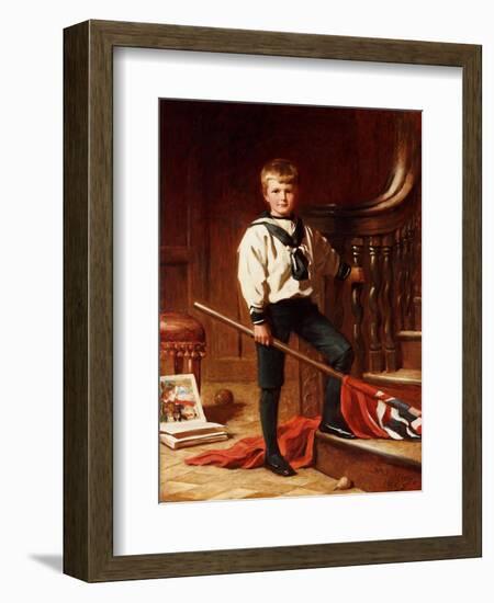 The Young Patriot, 1892-John Brett-Framed Giclee Print