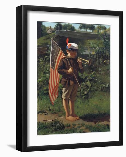 The Young Patriot-John George Brown-Framed Giclee Print