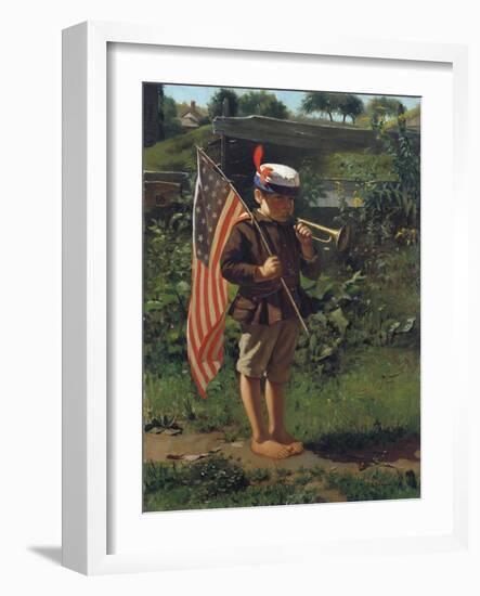 The Young Patriot-John George Brown-Framed Giclee Print