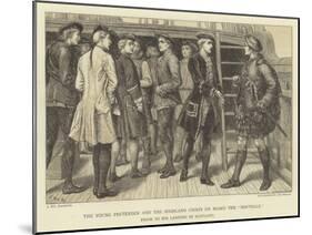 The Young Pretender and the Highland Chiefs on Board the "Doutelle"-J.M.L. Ralston-Mounted Giclee Print